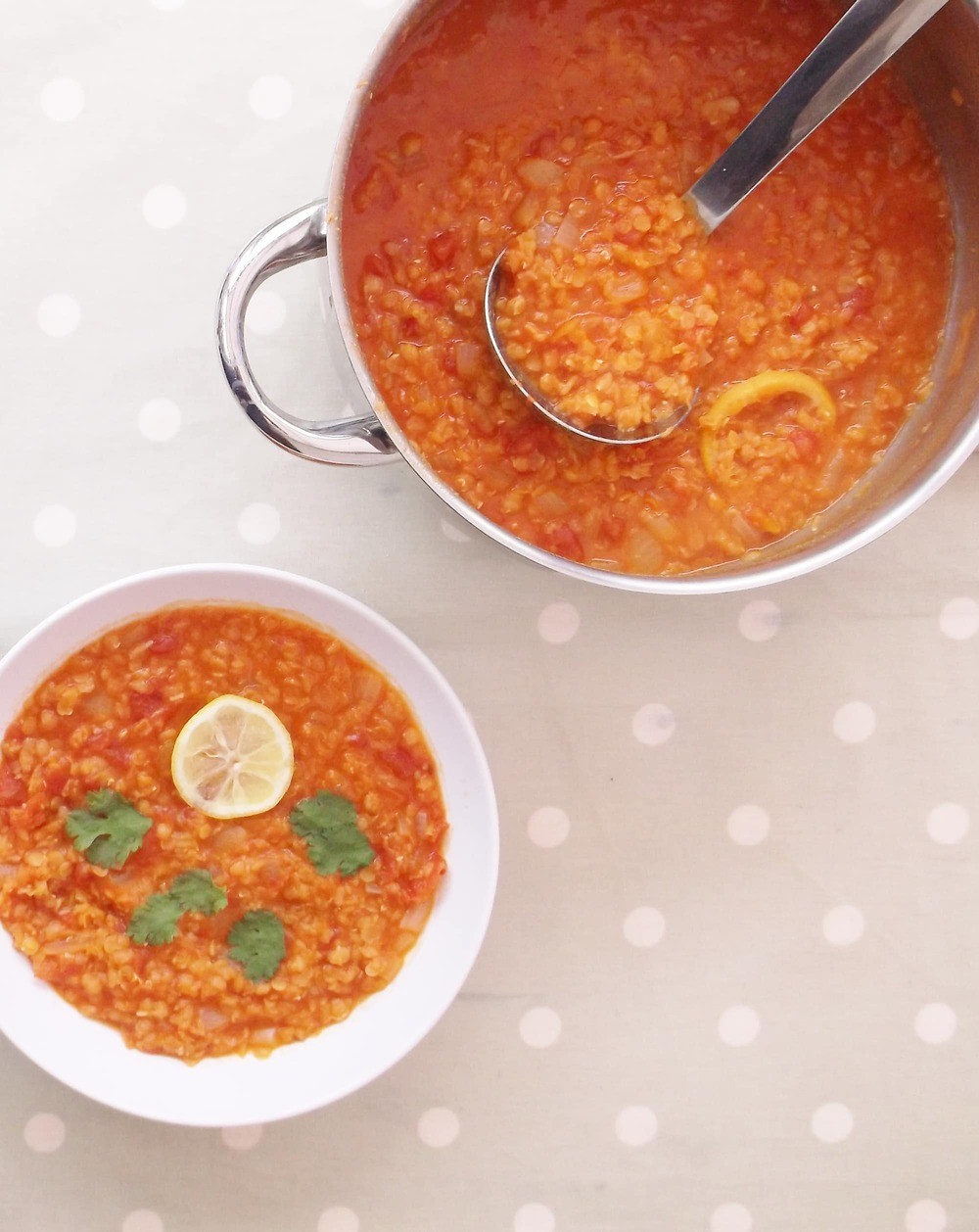 Tomato and Red Lentil Soup