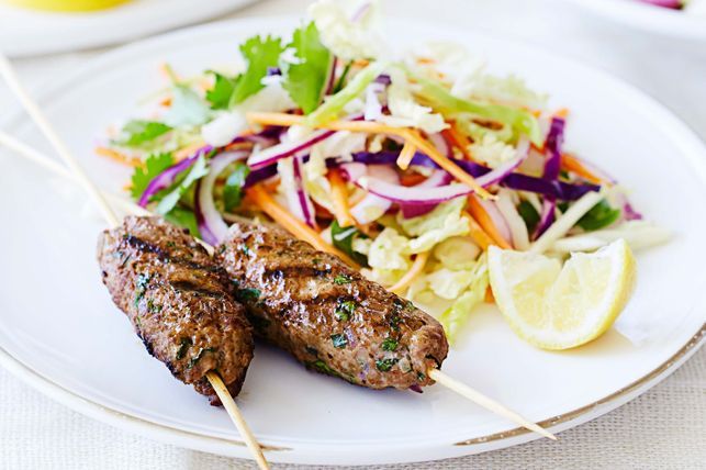 Lamb Kofta and Salad