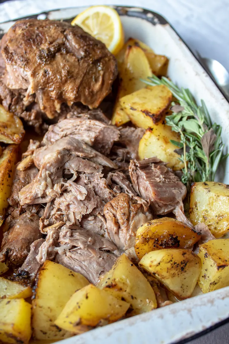 Greek Lamb & Potatoes