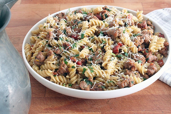 Sausage, Pancetta and Fennel Orecchiette