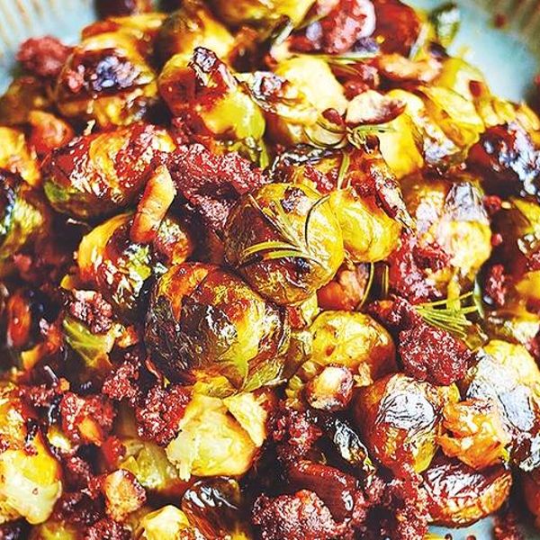 Brussels Sprounts & Chorizo