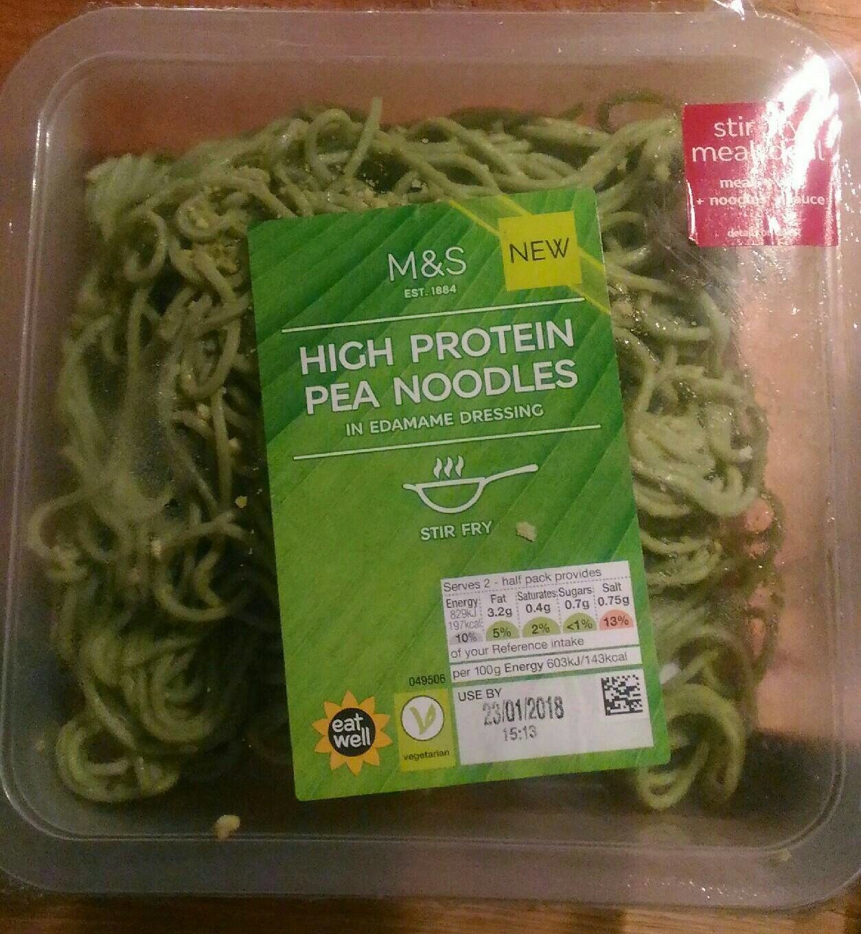Pea Noodles